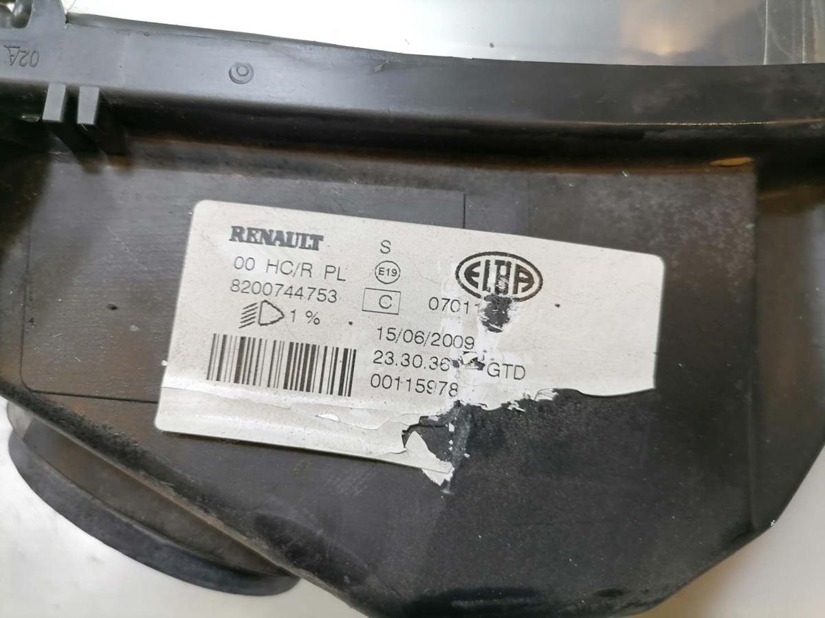 Dacia Logan MCV original Scheinwerfer vorn links Halogen Bj.2009